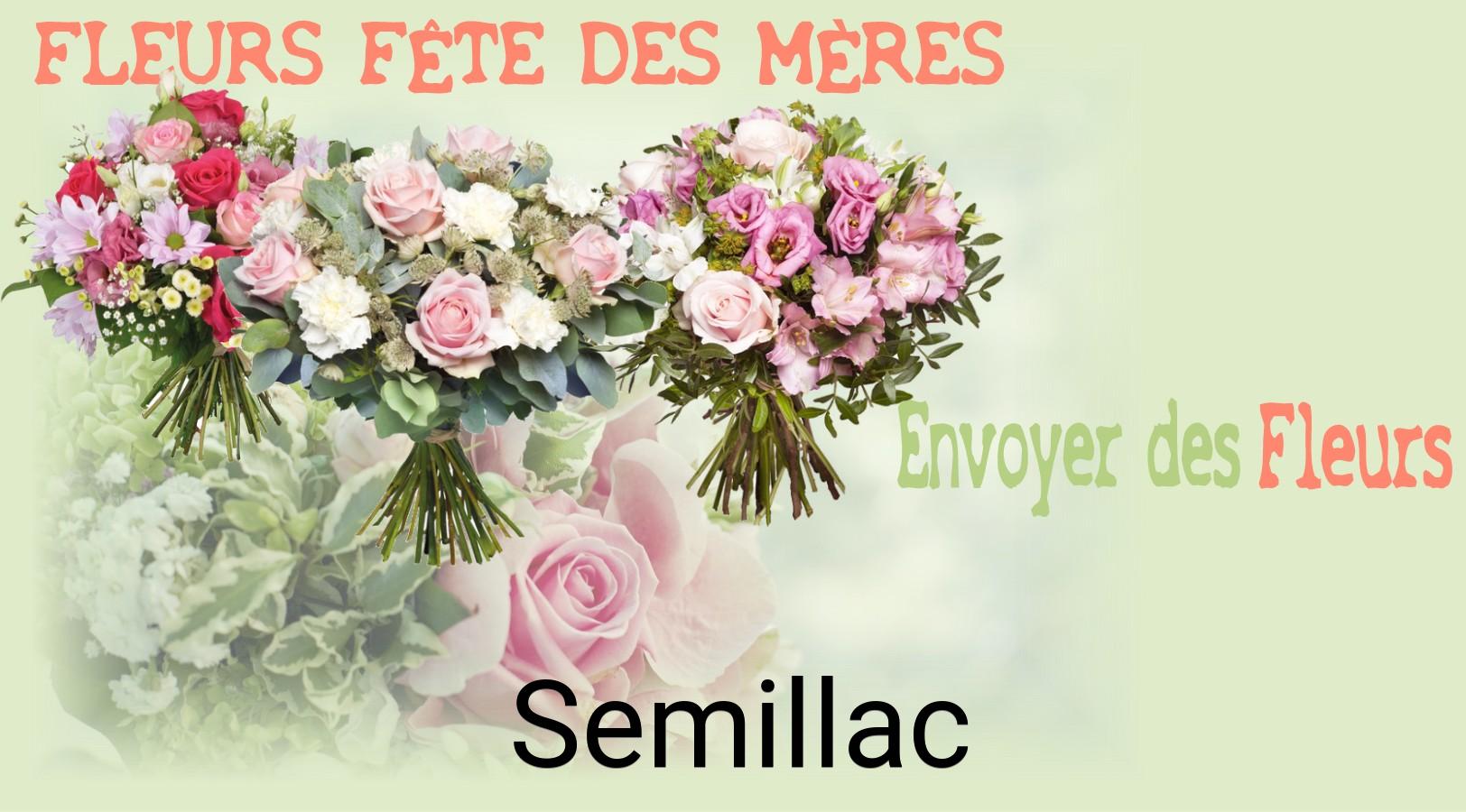 Bouquet de Fête des Mères livré à Semillac